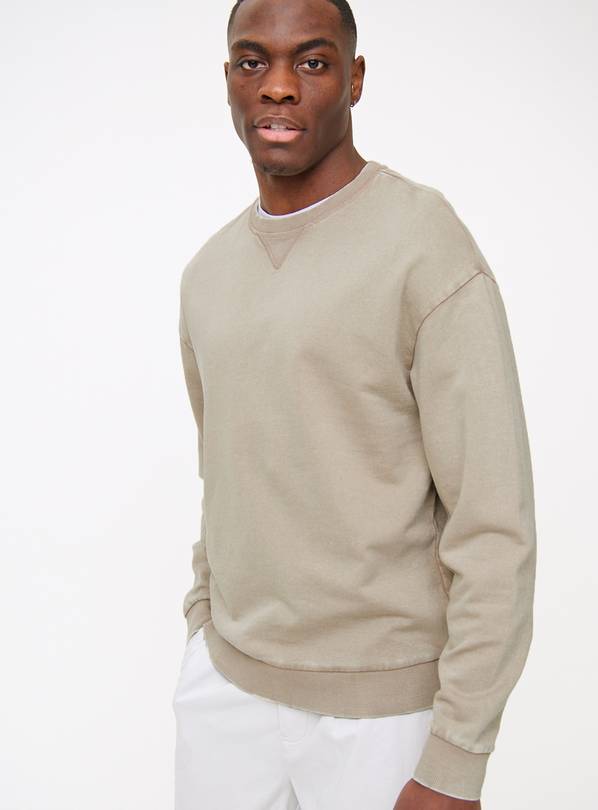 Neutral Relaxed Fit Sweatshirt XXXL