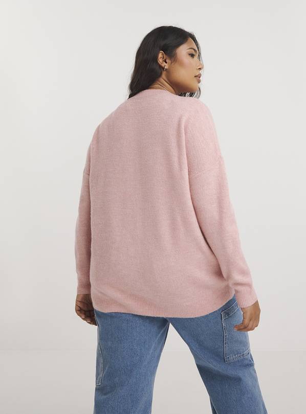 Blush pink outlet knitwear