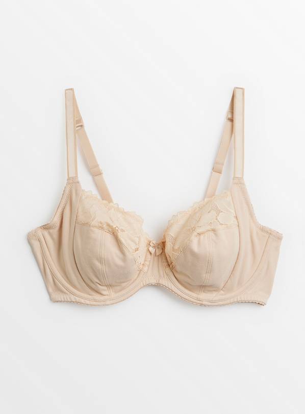 Buy DD Beige Full Cup Bra 40GG Bras Argos