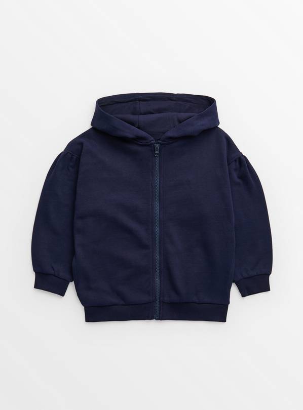 Navy Zip-Through Hoodie 14 years
