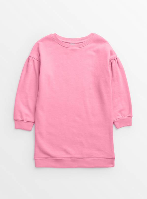 Pink best sale sweatshirt outfits