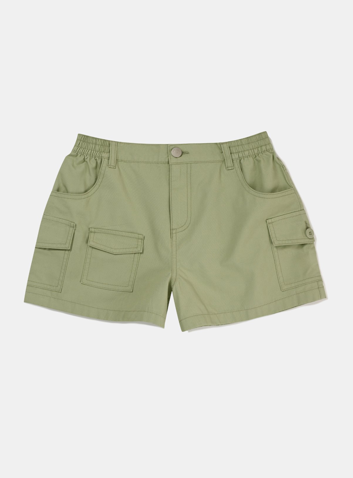 Khaki Khaki TYTBB Sage Cargo Shorts - Too Young To Be Bored by Sainsbury's