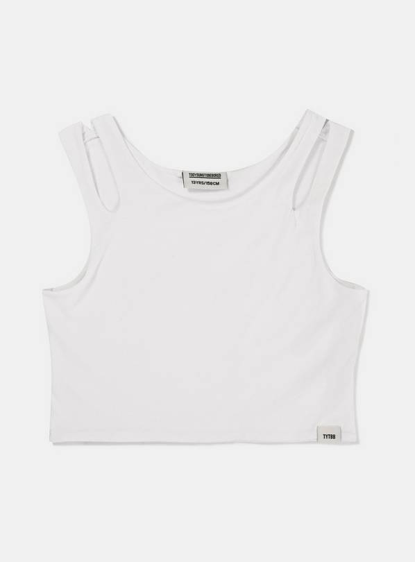 TYTBB Cutout Crop Top 11 years