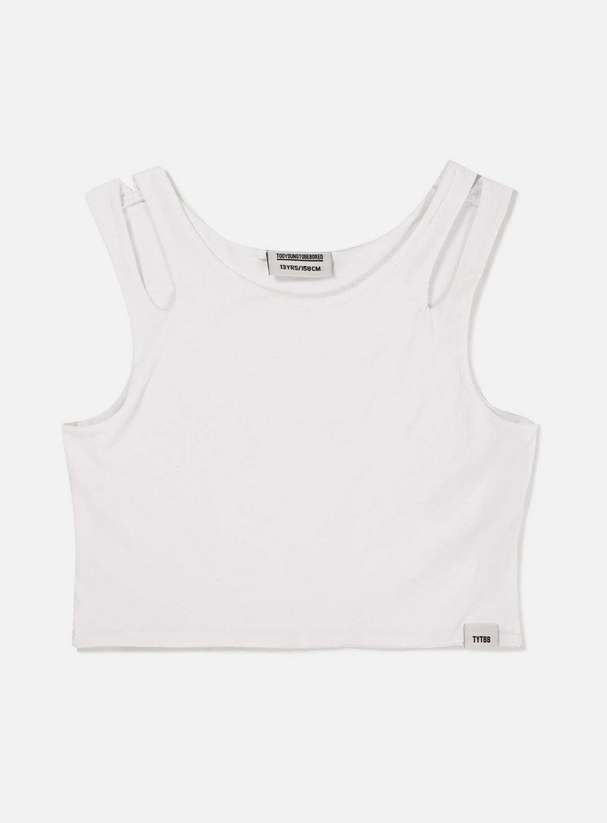 TYTBB Cutout Crop Top 10 years - Image 1