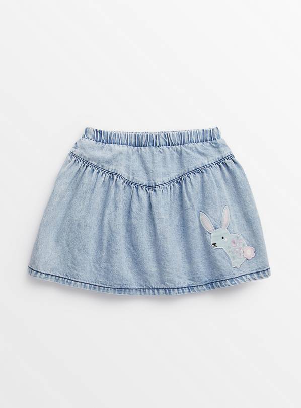 Denim Bunny Skirt 1-2 years