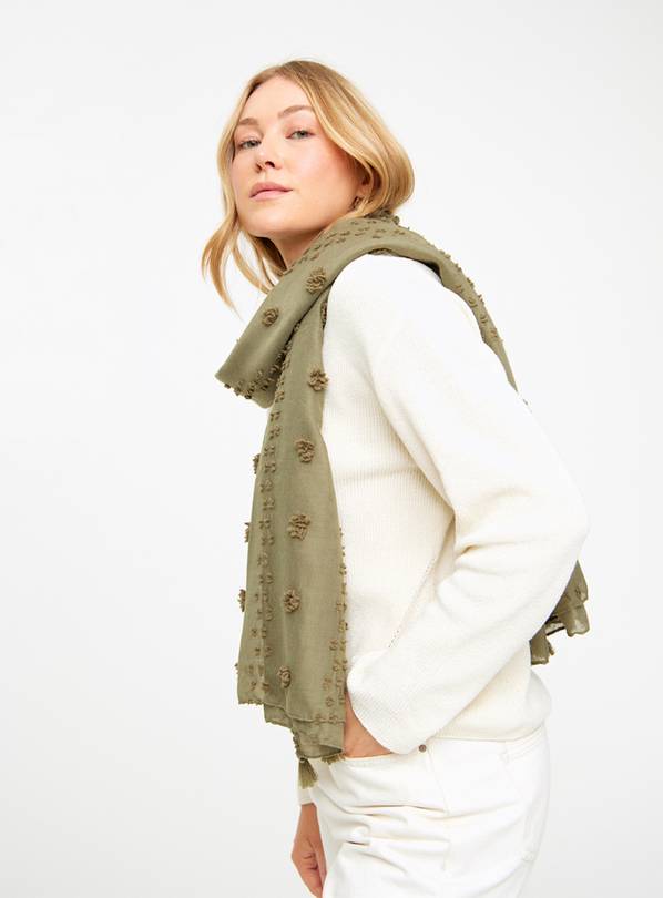 Khaki Scarf One Size