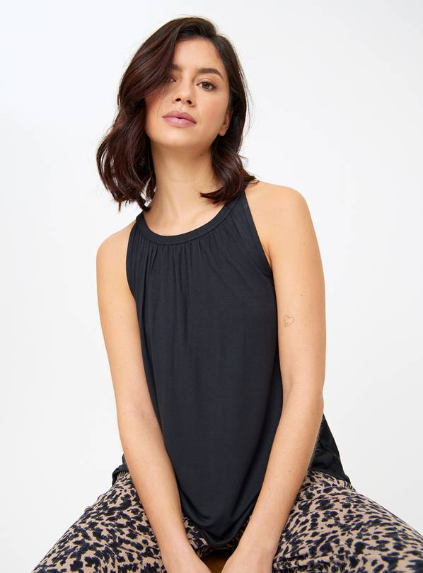 Black A-Line Vest Top 14