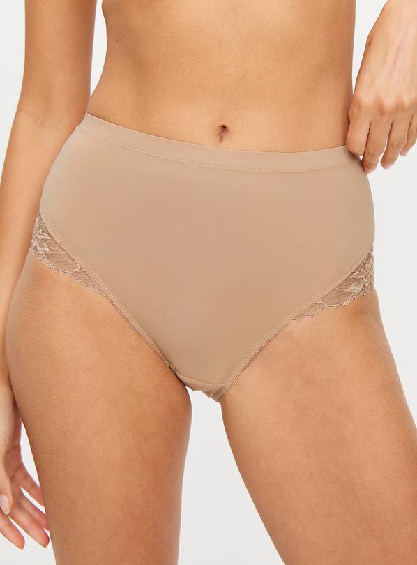 Neutral Full Lace Knickers  8