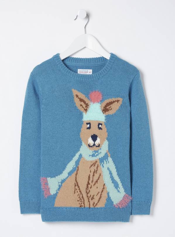 FATFACE Kara Kangaroo Crew Jumper 3-4 Years