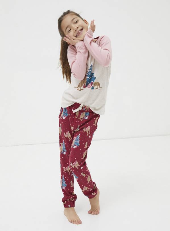 FATFACE Kangaroo Pyjama Set 10-11 years