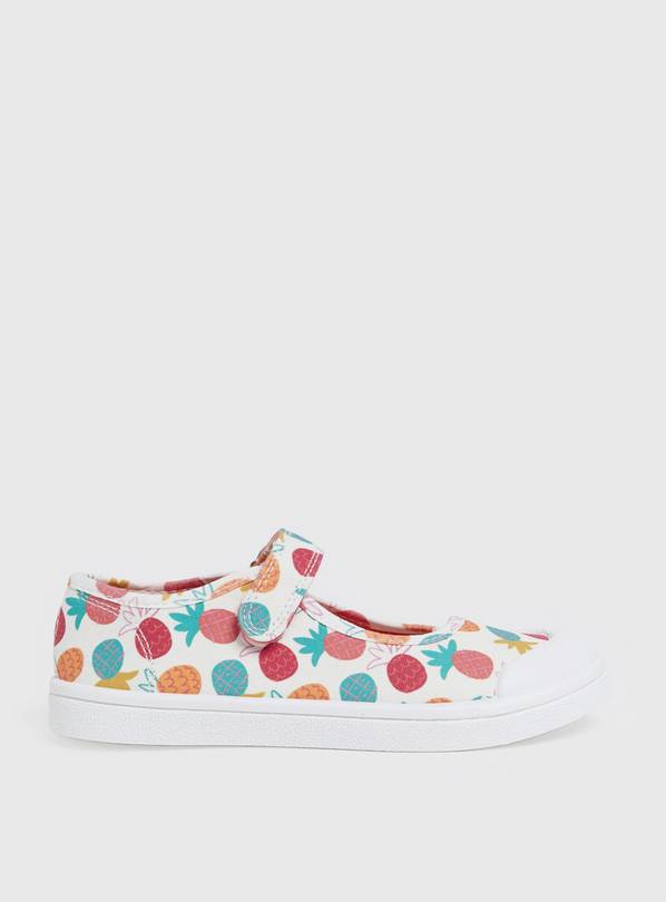 Buy Pineapple Print Mary Jane Shoes 7 Infant | Shoes | Tu