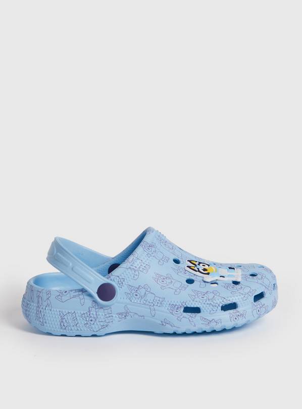 Bluey Clogs With Ankle Strap 6-7 Infant