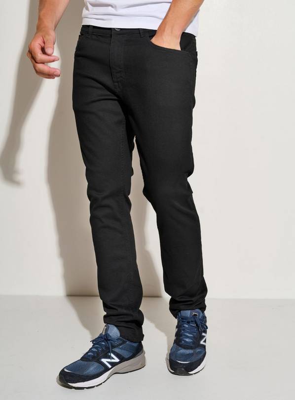 CASUAL FRIDAY CFRY Ultraflex Black Jean W34 L32