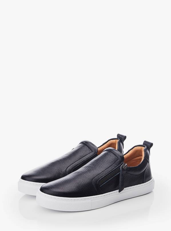 Moda in cheap pelle black shoes