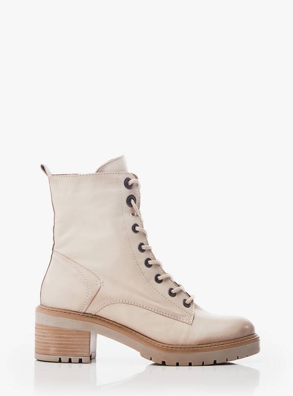 MODA IN PELLE Bellzie Cream Leather Boot 3