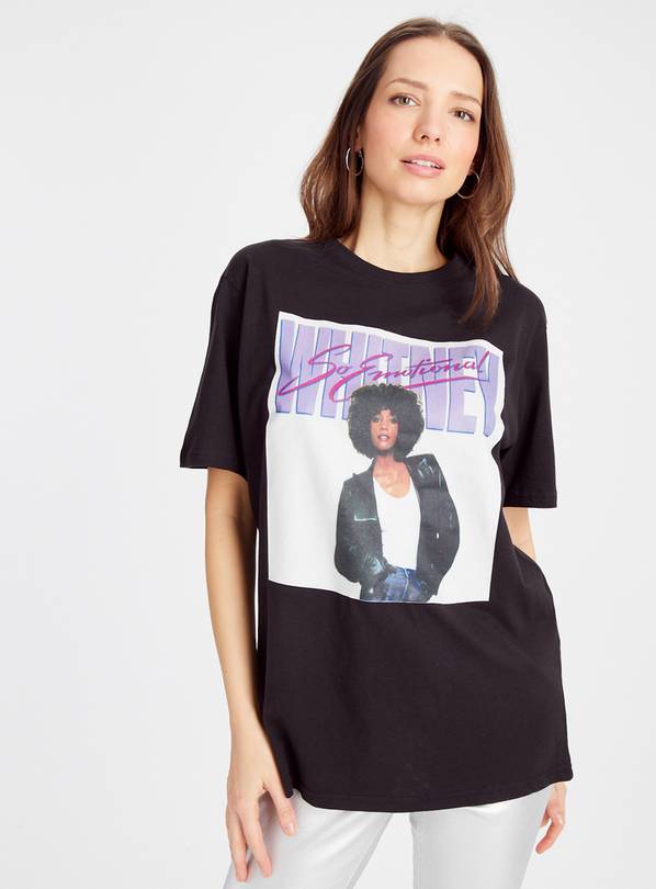 Black Whitney Graphic T-Shirt  XL