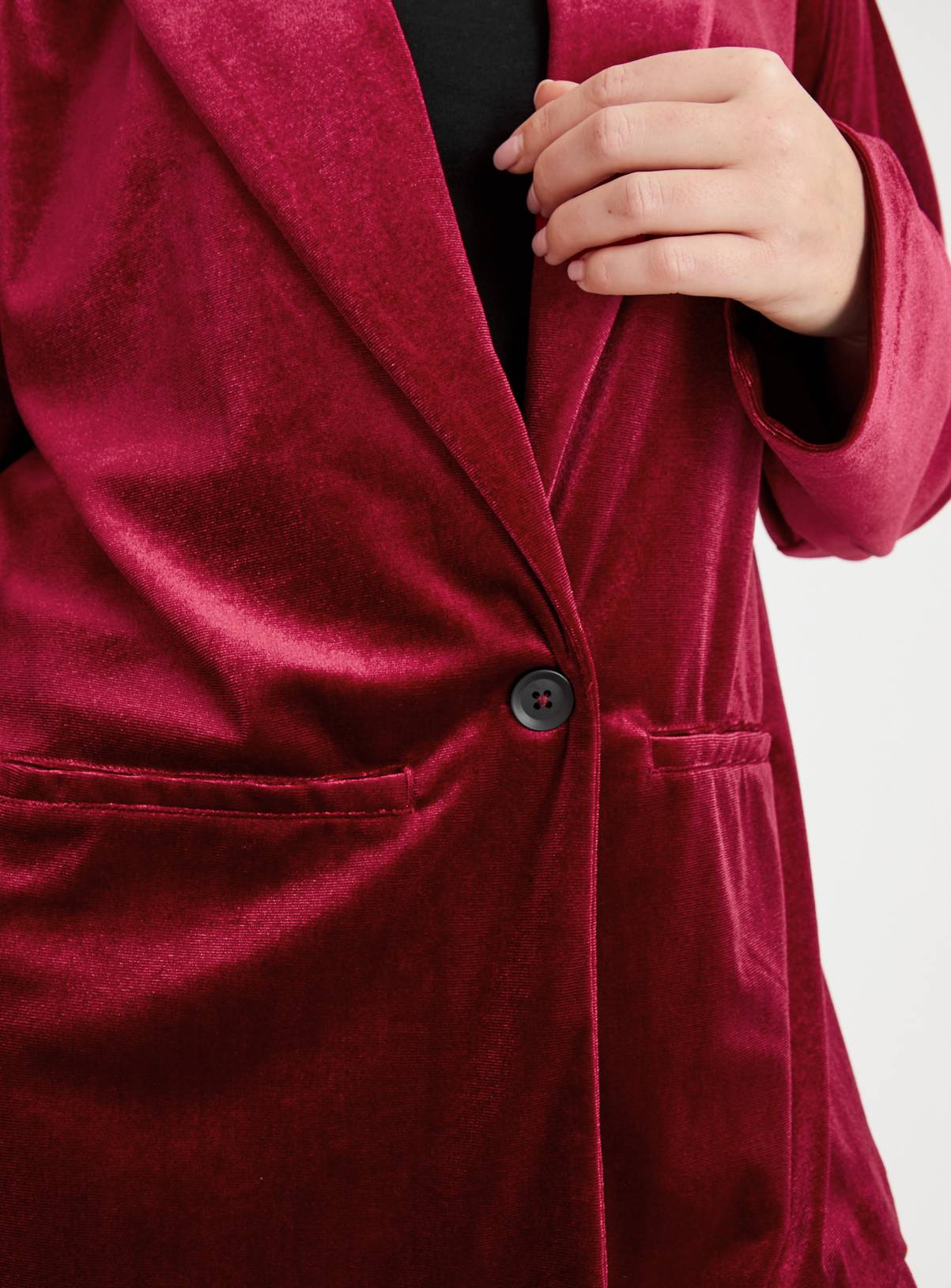 Red Velvet Coord Blazer 16 - Image 3