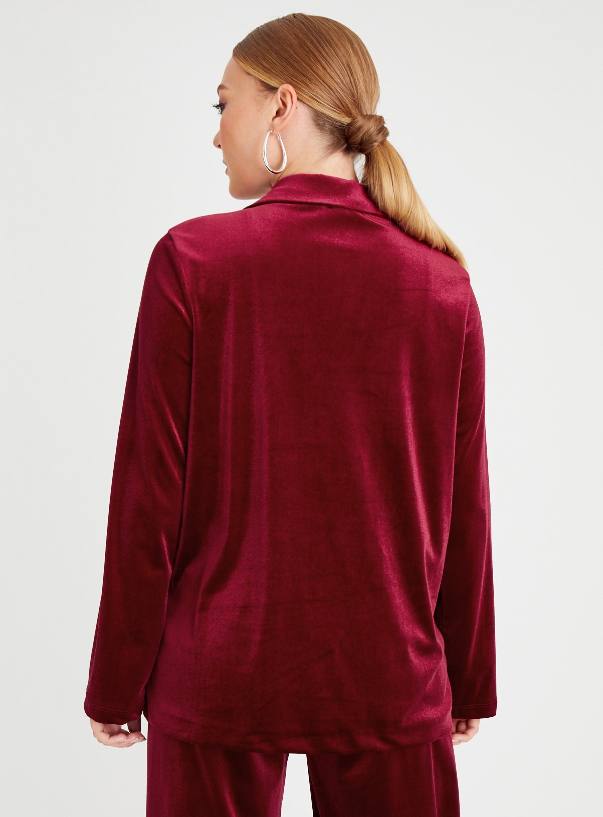 Red Velvet Coord Blazer 16 - Image 4 thumbnail