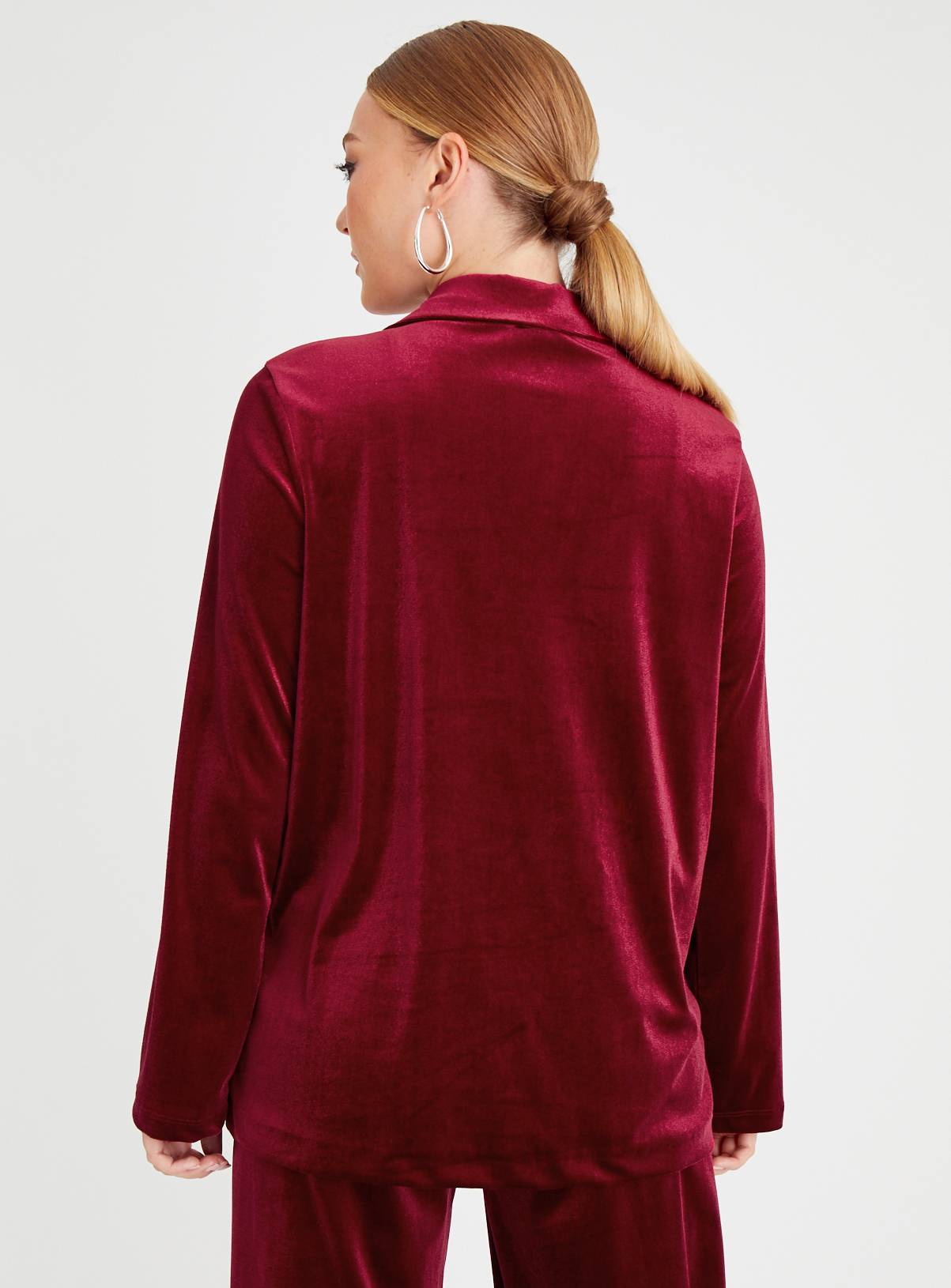 Red Velvet Coord Blazer 16 - Image 4