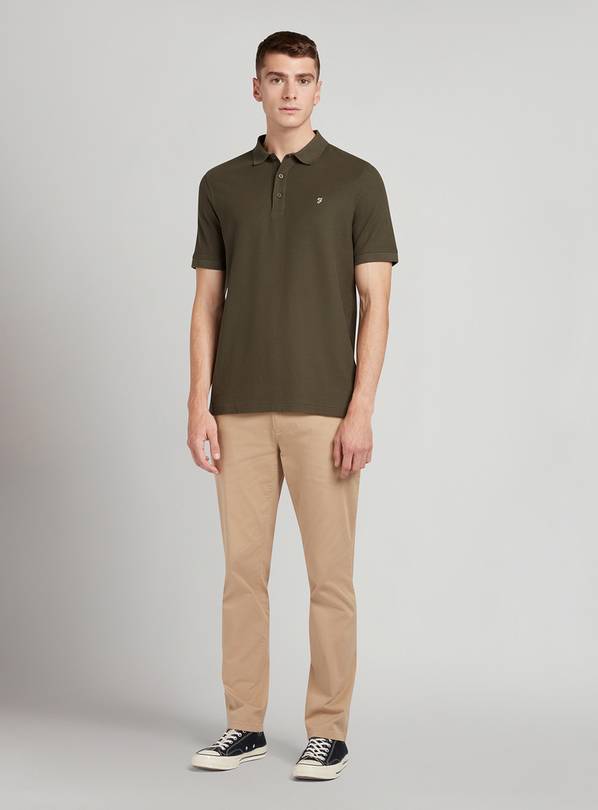 FARAH Cove Short Sleeve Polo XXL