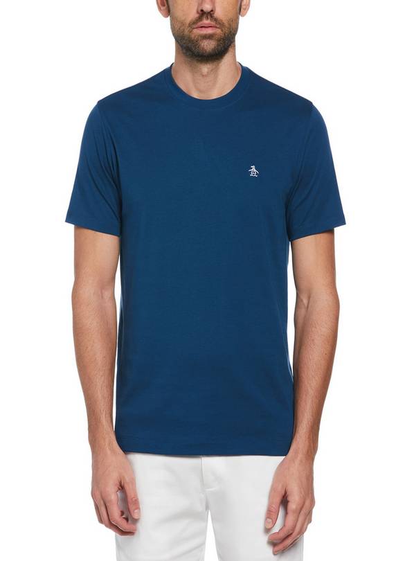 ORIGINAL PENGUIN Ss Pin Point Tee Shirt L