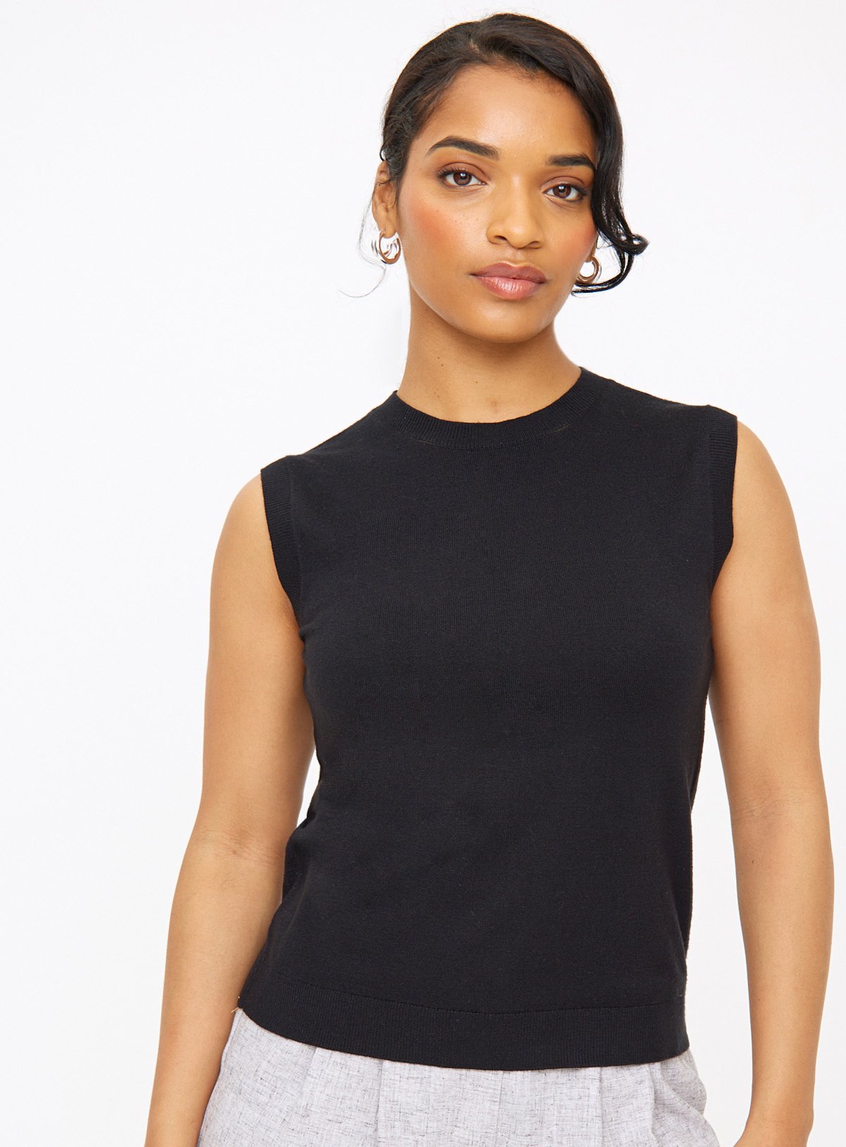 Black Soft Touch Tank Top  10 - Image 1 thumbnail
