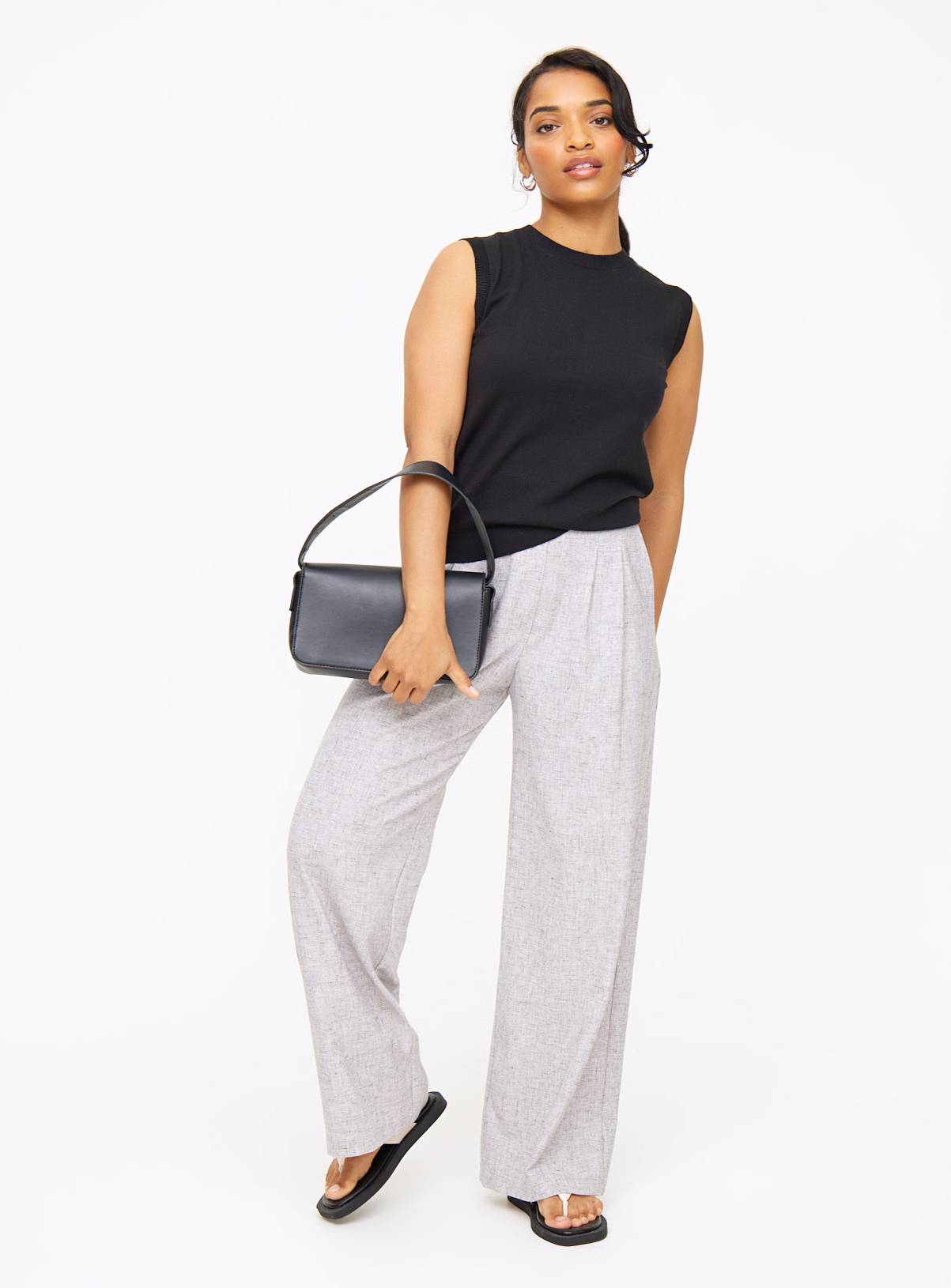 Black Soft Touch Tank Top  10 - Image 2