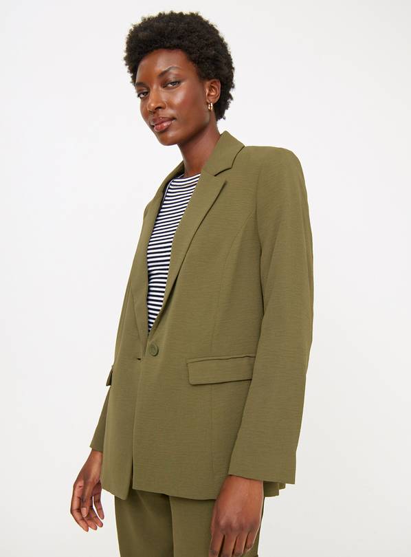 Khaki Tailored Airflow Coord Blazer 10