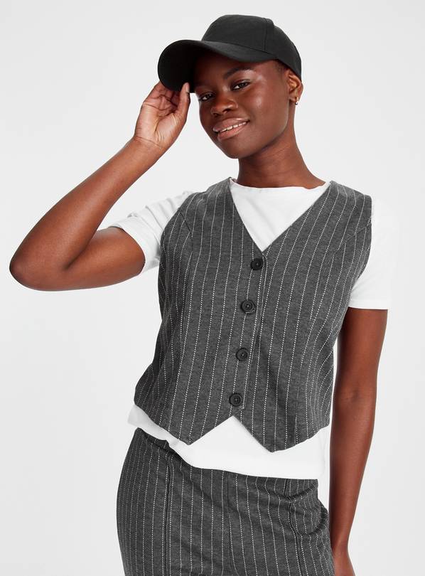 Tailored Pinstripe Waistcoat