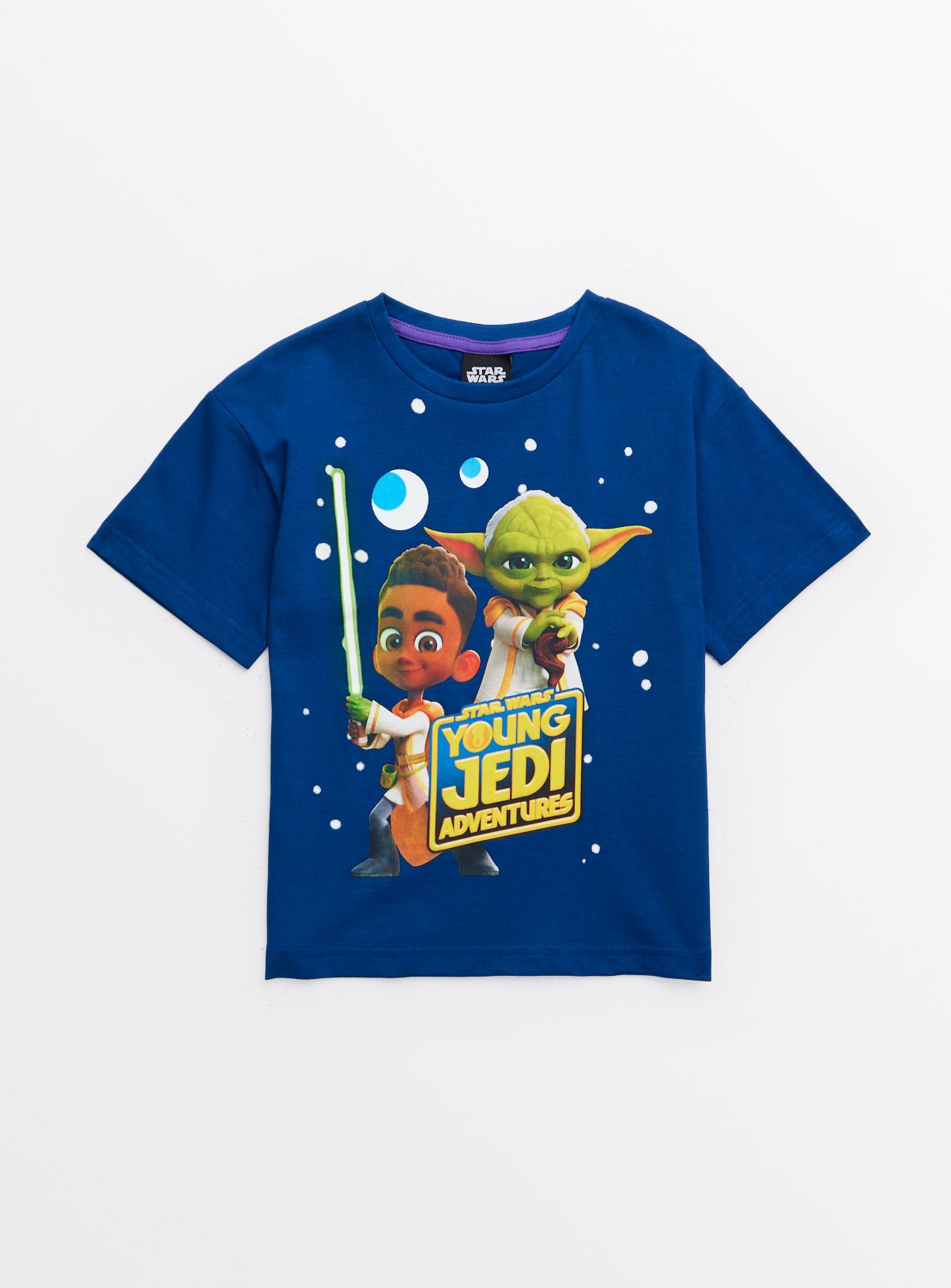 Blue Star Wars Young Jedi Blue T-Shirt (1-2 Years) - Star Wars by Sainsbury's