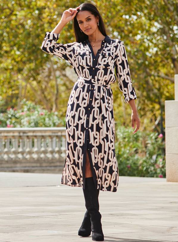 Sainsbury leopard outlet print dress