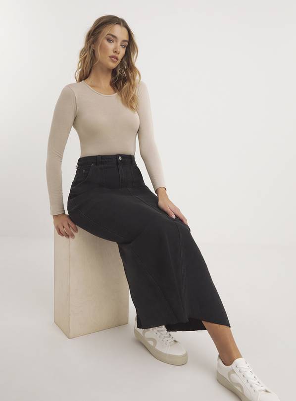 Sainsbury denim hot sale skirt