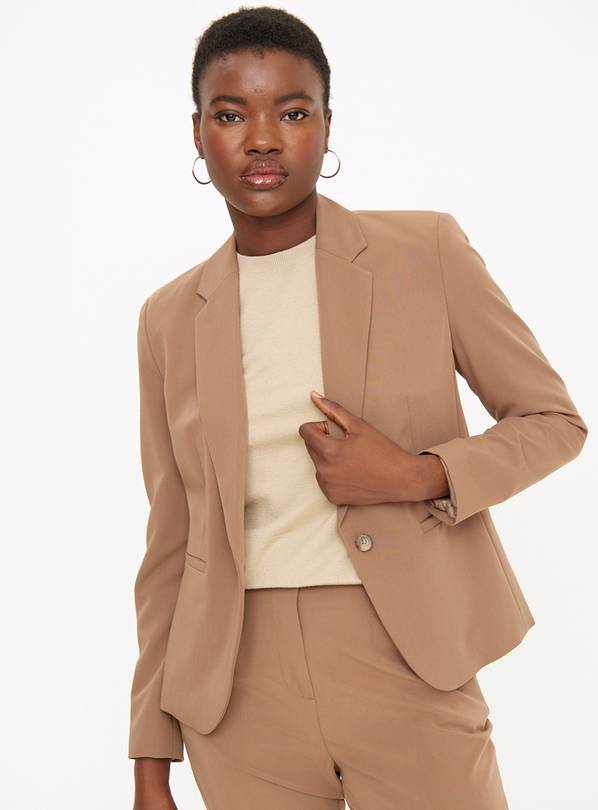 Buy Tan Tailored Coord Blazer 10 Blazers Tu