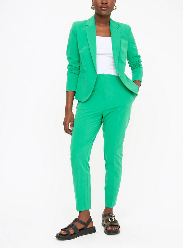 Bright Green Tapered Coord Trousers 10L