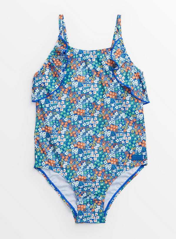 Tu X Scion Spring Meadow Frill Swimsuit  11 years