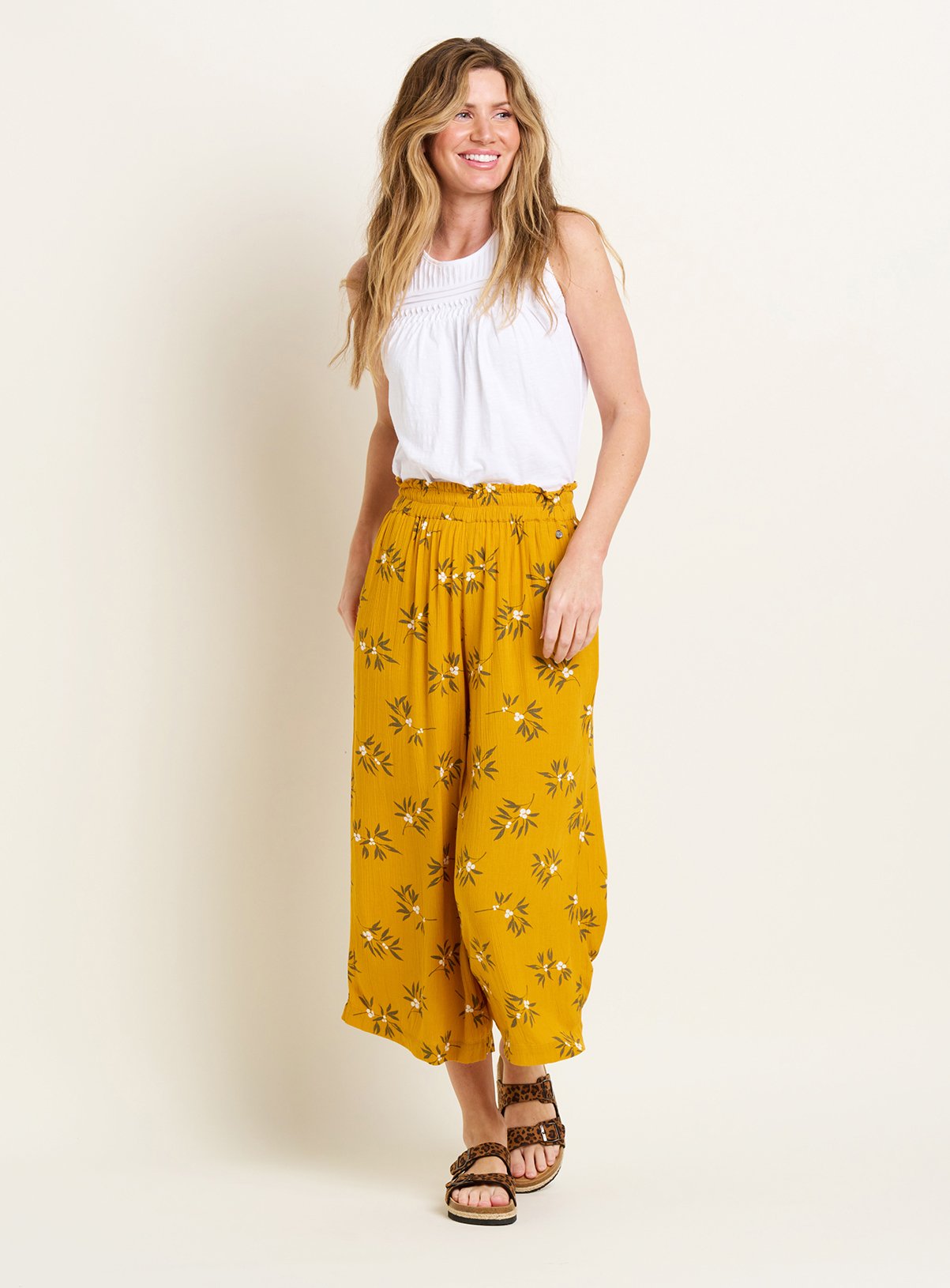Yellow BRAKEBURN Berry Culotte