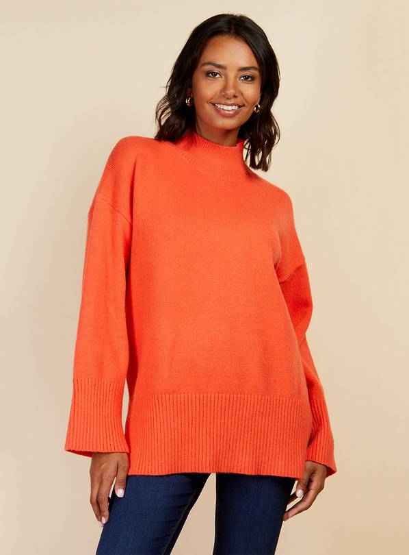 H and shop m orange jumper