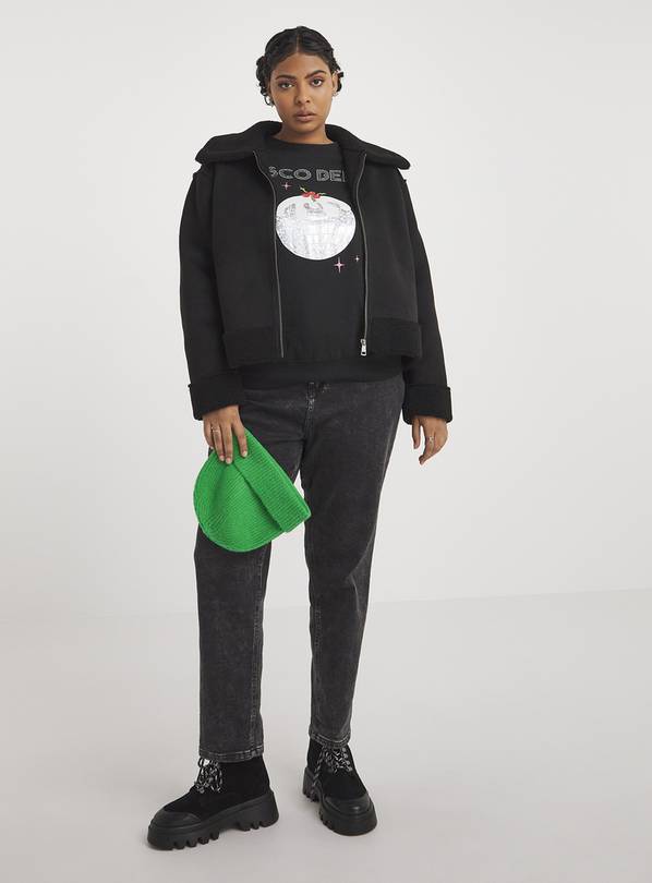 SIMPLY BE Novelty Disco Bells Sweatshirt 26