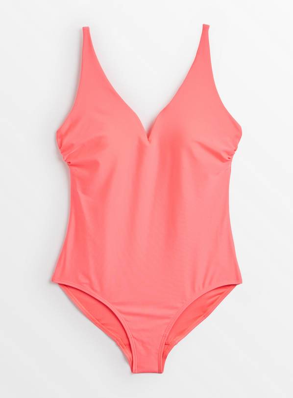 Pink Plunge Swimsuit 12