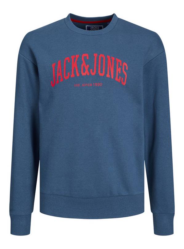 JACK & JONES JUNIOR Logo Crew Neck Sweatshirt 10 years