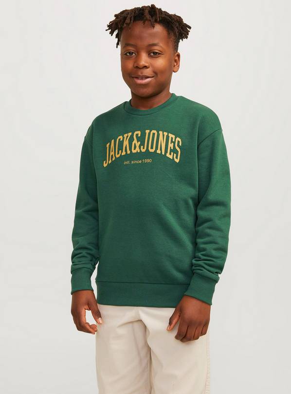 JACK & JONES JUNIOR Logo Crew Neck Sweatshirt 8 years