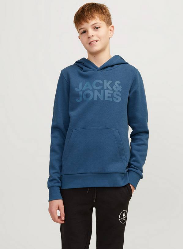 JACK & JONES JUNIOR Logo Hooded Sweatshirt 8 years