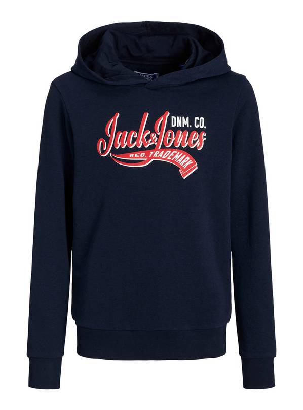 JACK & JONES JUNIOR Graphic Hooded Sweatshirt 8 years