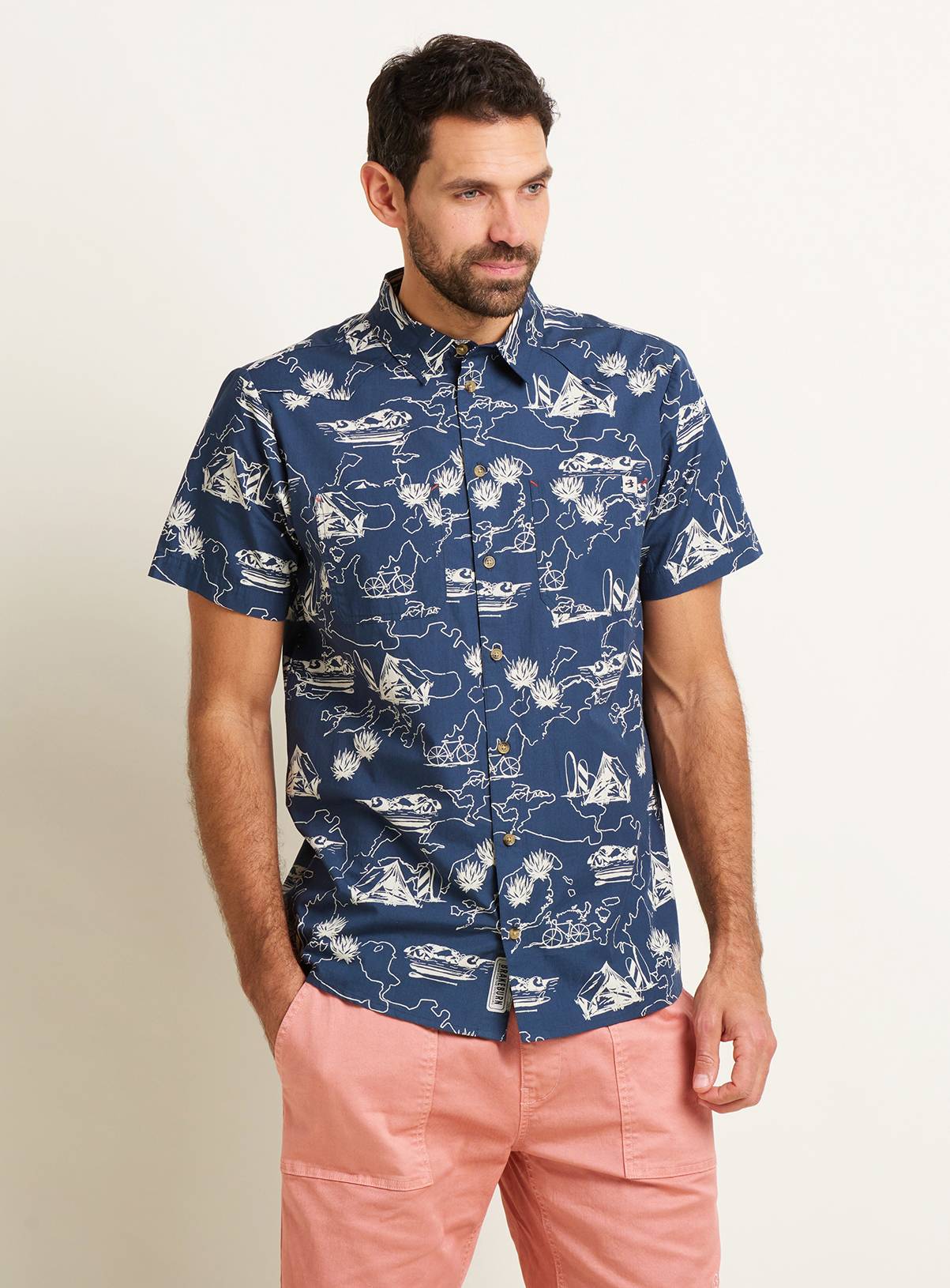 BRAKEBURN Harbour Shirt XL - Image 1
