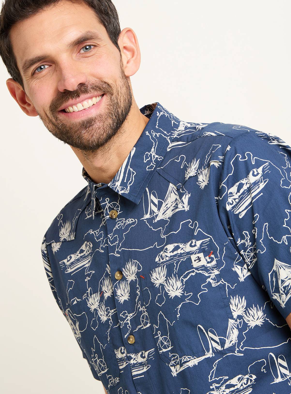 BRAKEBURN Harbour Shirt XL - Image 3
