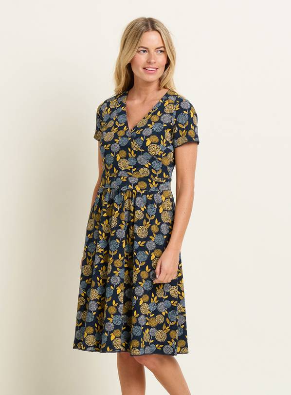 BRAKEBURN Luna Wrap Dress 20