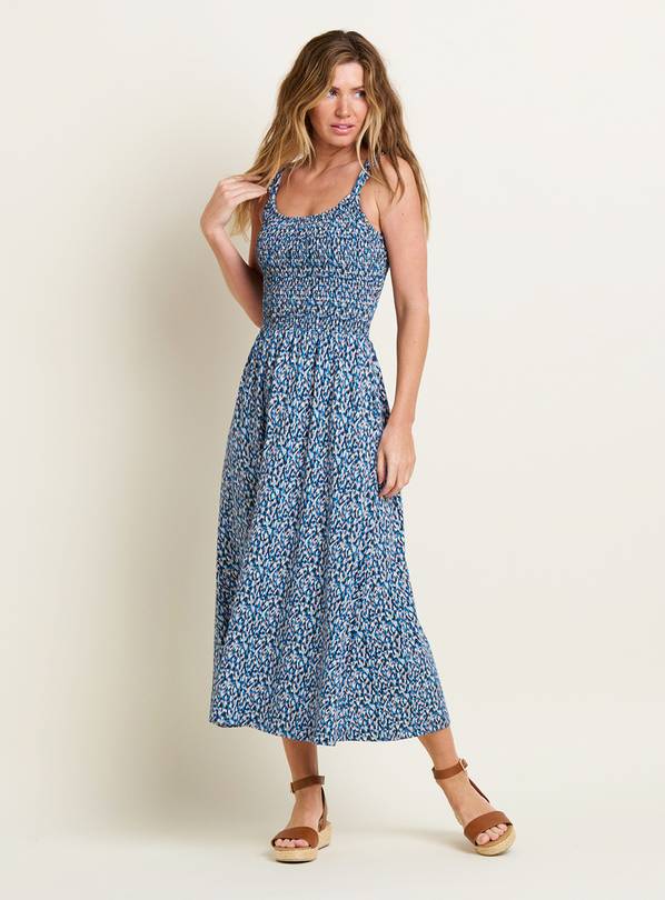 BRAKEBURN Brushed Camo Maxi Dress 16