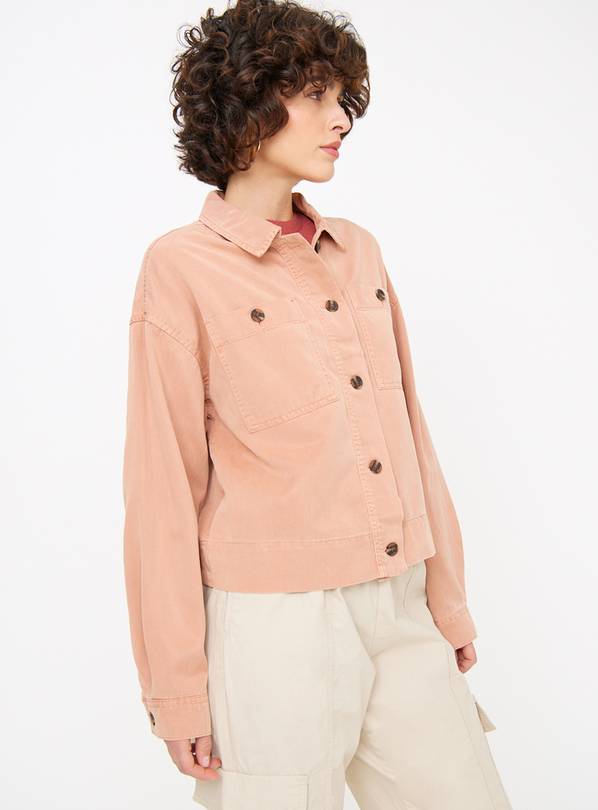 Pink Twill Lightweight Jacket 10