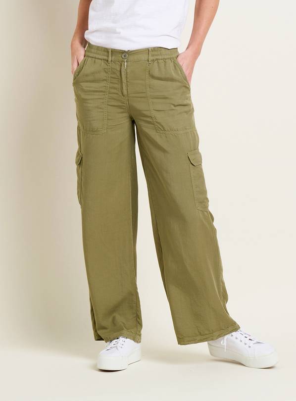 BRAKEBURN Wide Leg Side Pocket Trouser 14