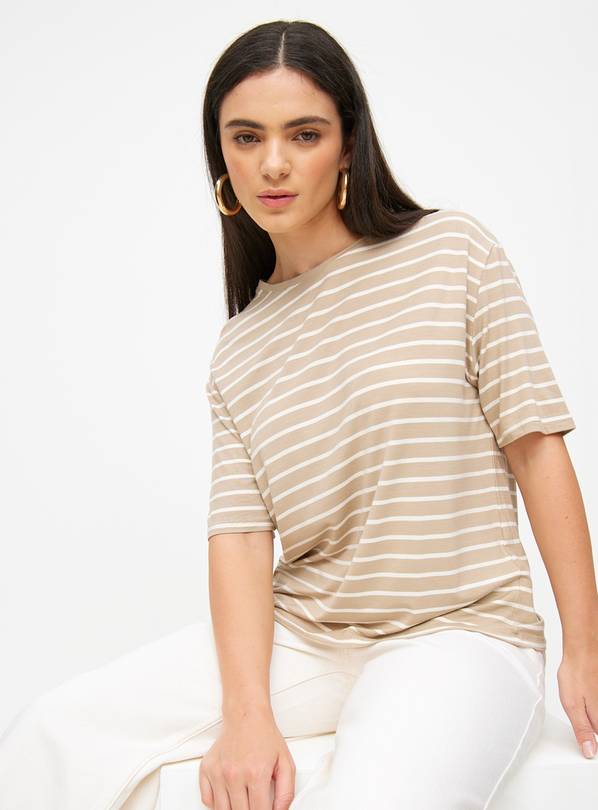 Stone Stripe Relaxed Fit Top 18